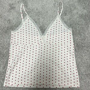 Brandy Melville heart tank top